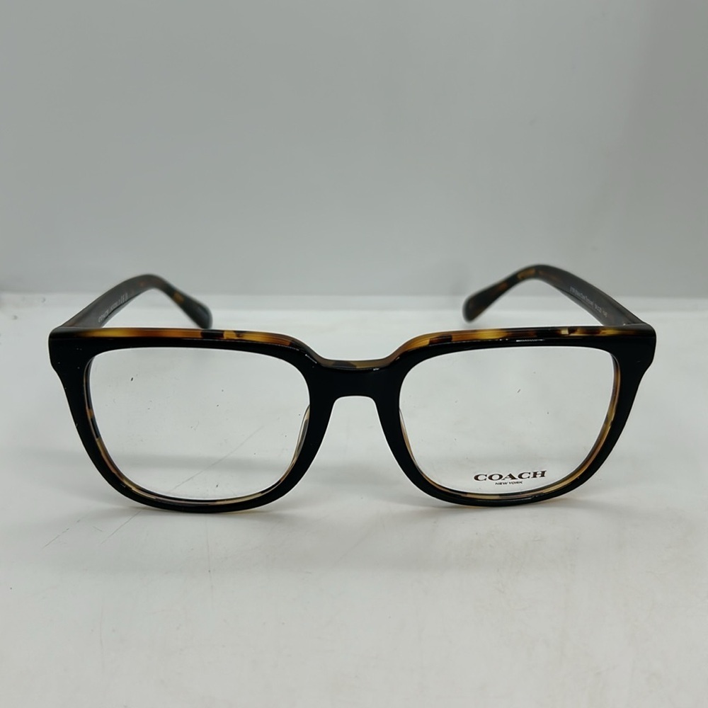 CoachHC6229 5799 Men Eyeglasses Frames RXable Black/Dark Tortoise Case NWT - Picture 3 of 10